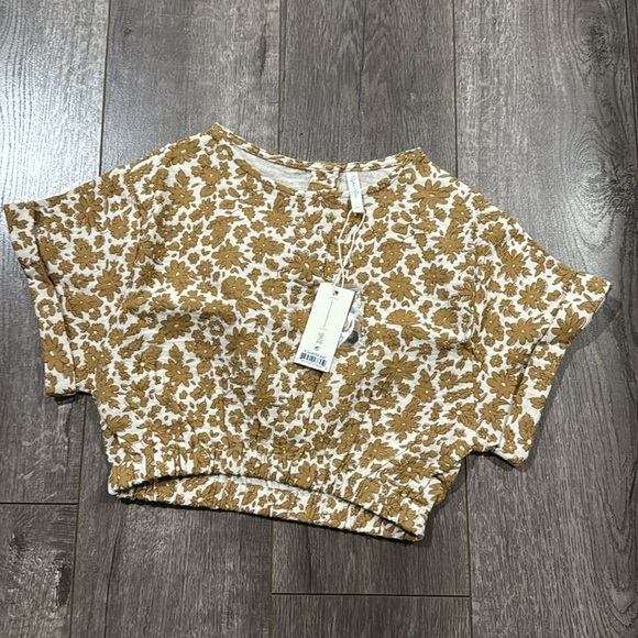 NWT Rylee + Cru Joelle Top || Gold Gardens 8-9 - Picture 3 of 6